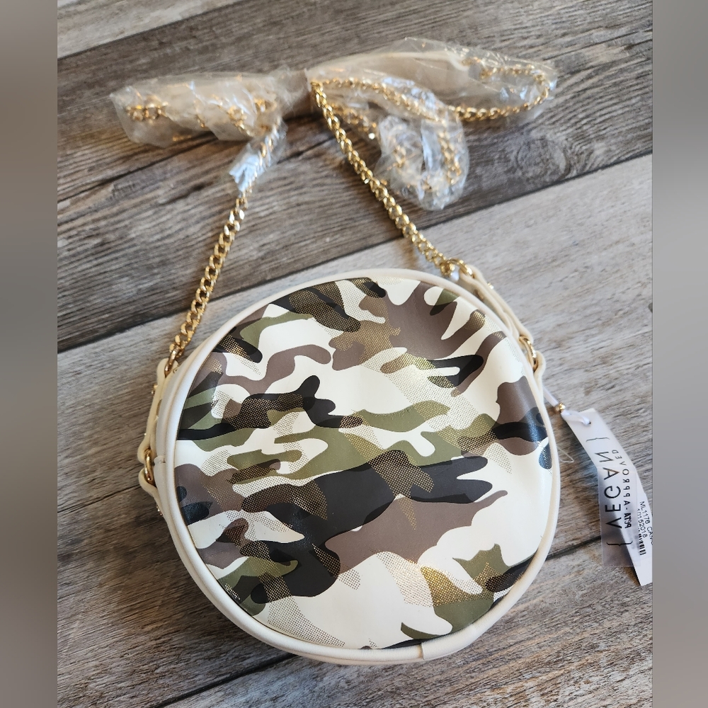 PU Camo/Cream "Mali+Lili" Mini Crossbody bag